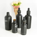 Black Glass Bottle with Dropper (NBG05)